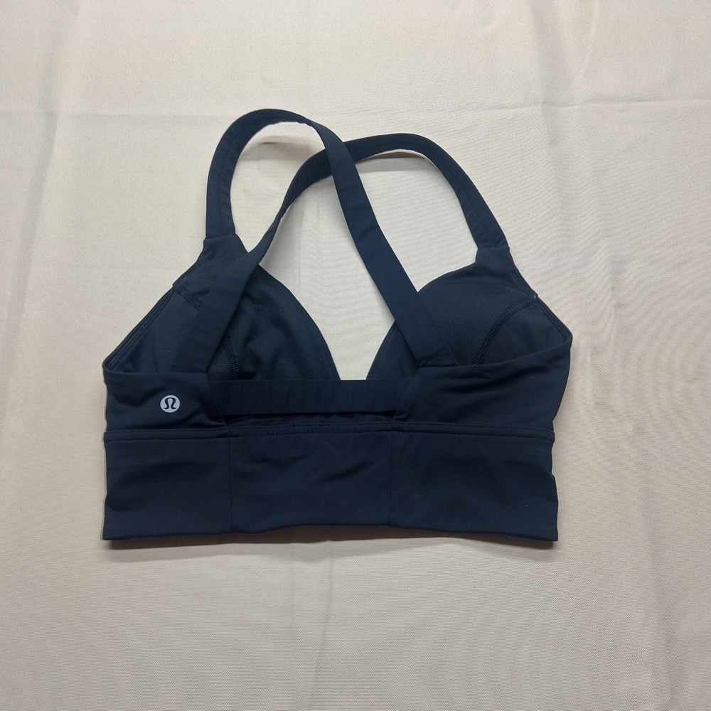 Lululemon Align Reversible Bra Black Nulu Yoga Sports Bra Size 6
